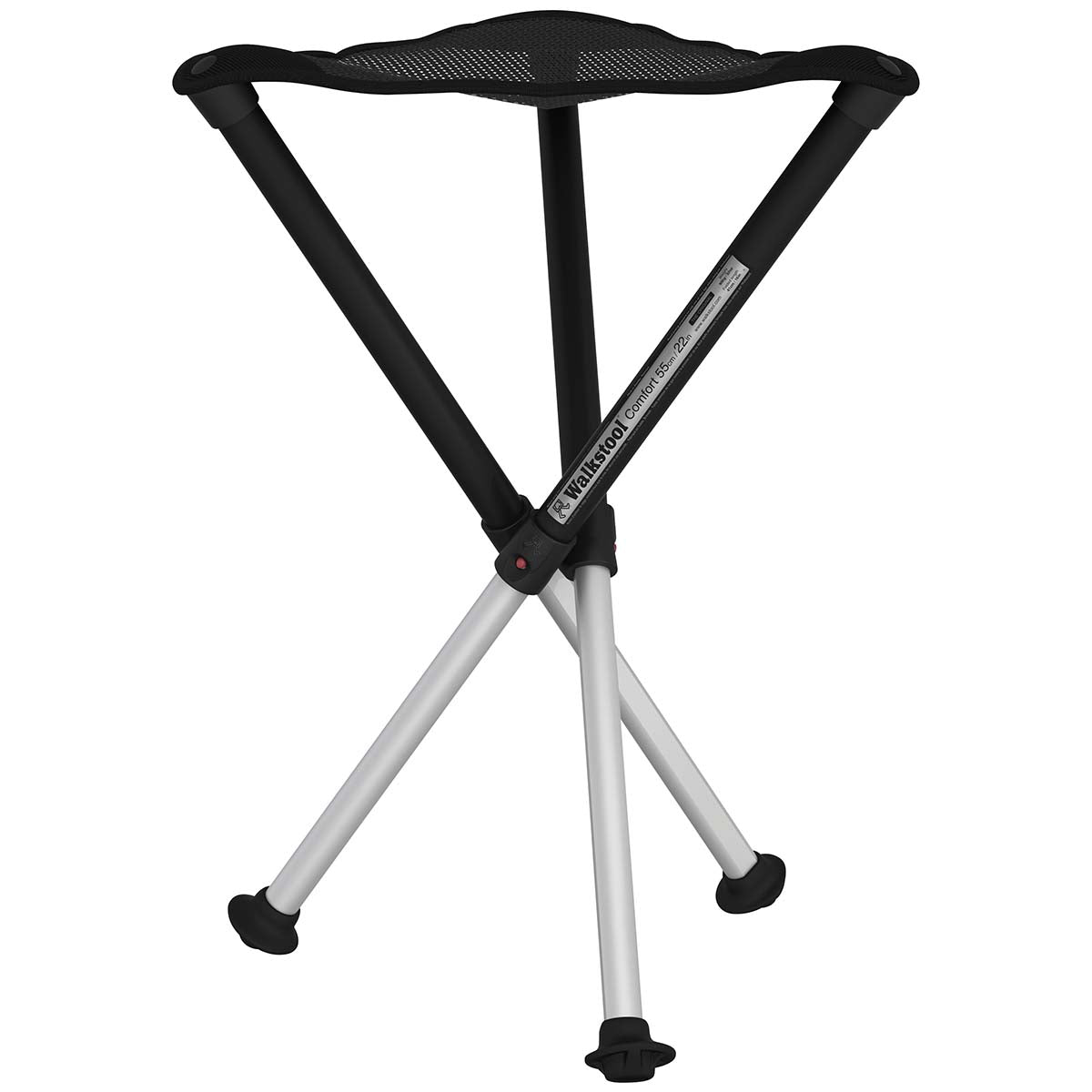 Walkstool - 3-Poots krukje - Comfort 55 cm - Verstelbaar