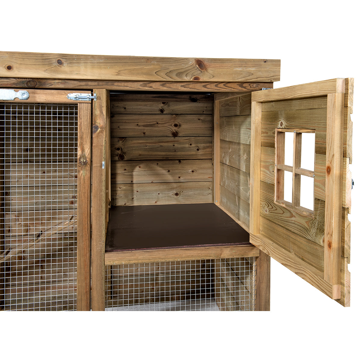 Konijnenhok Jip 243x95x124