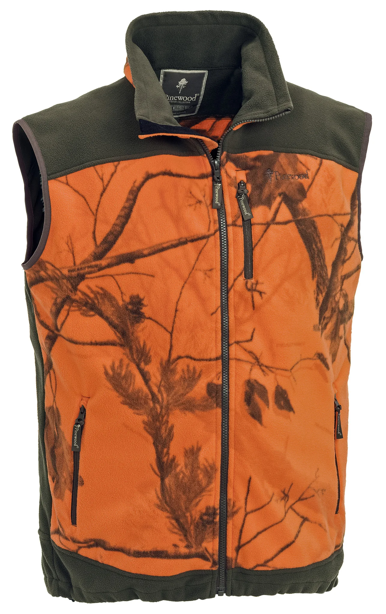 Pinewood heren vest Henrey - APG Blaze camo mt S