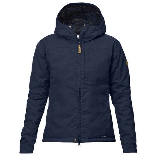 Fjall Raven dames jas Kiruna padded- Navy blauw mt M