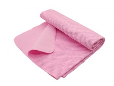 Honden droog doek roze